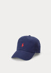 Ralph Lauren Chino Baseball Cap, Navy & Red