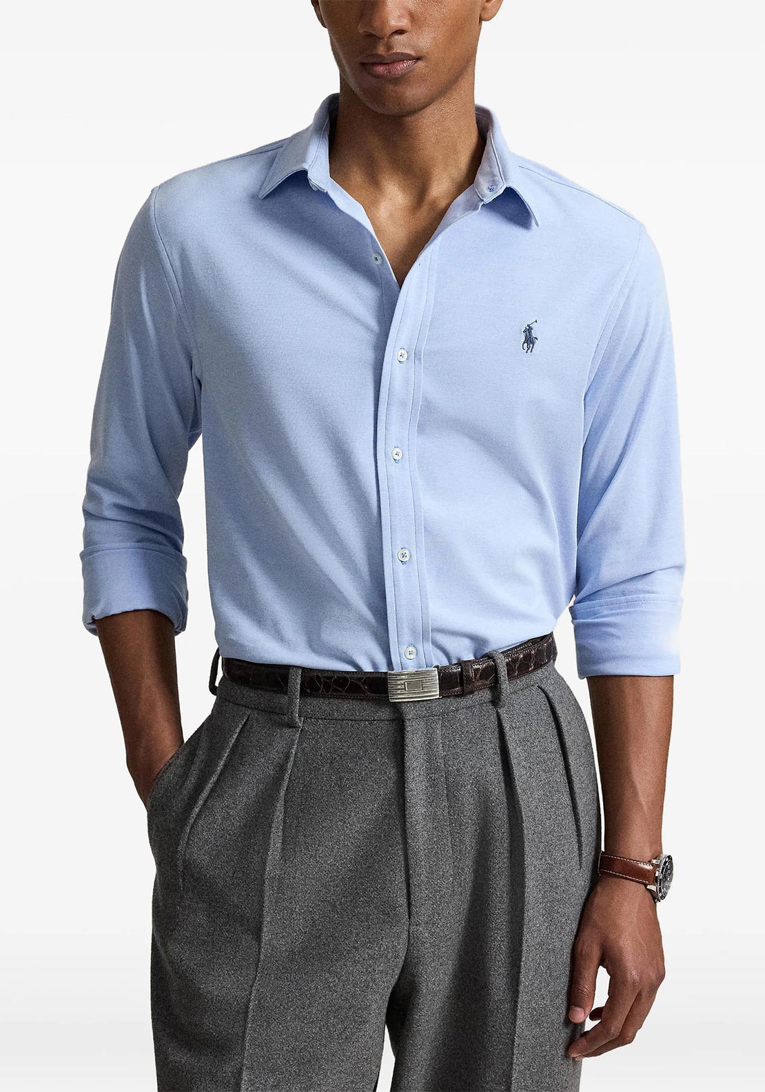 Ralph Lauren Classic Fit Sport Shirt, Blue