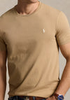 Ralph Lauren Classic Crew Neck T-Shirt, Café Tan