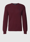 Ralph Lauren Classic Crew Neck Sweater, Harvard Wine