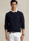 Ralph Lauren Classic Crew Neck Sweater, Navy