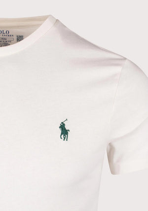 Ralph Lauren Classic Crew Neck T-Shirt, Antique Cream