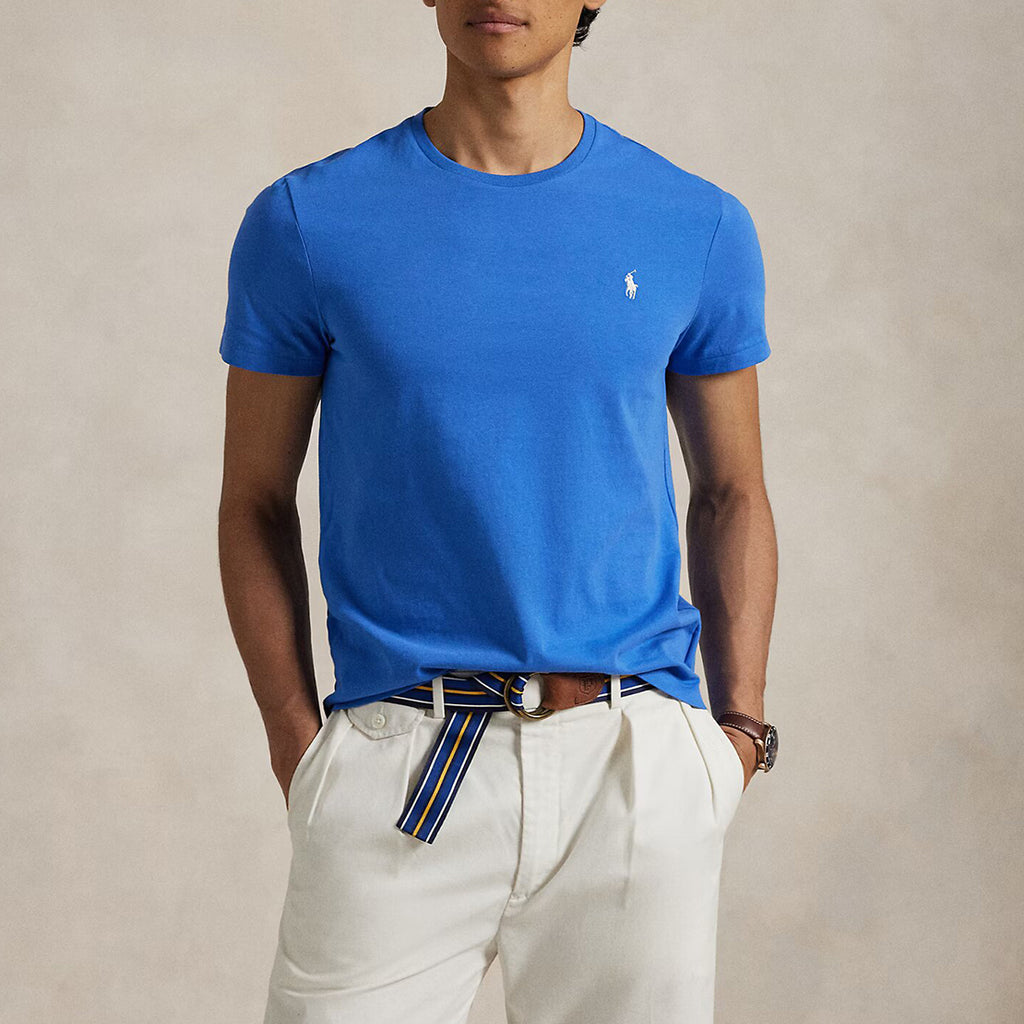 Ralph Lauren Classic Crew Neck T-Shirt, Embayment Blue