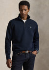 Ralph Lauren Long Sleeve Half Zip Sweatshirt, Navy