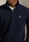 Ralph Lauren Long Sleeve Half Zip Sweatshirt, Navy