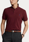 Ralph Lauren Classic Polo Shirt, Dark Red Heather