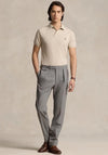 Ralph Lauren Classic Mesh Polo Shirt, Beige
