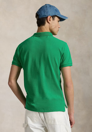 Ralph Lauren Classic Mesh Polo Shirt, Bright Clover Green