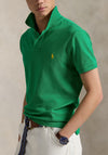 Ralph Lauren Classic Mesh Polo Shirt, Bright Clover Green