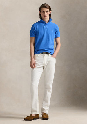 Ralph Lauren Classic Mesh Polo Shirt, Embayment Blue