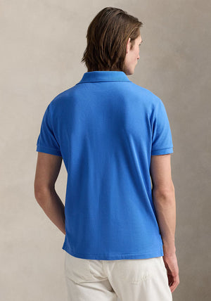 Ralph Lauren Classic Mesh Polo Shirt, Embayment Blue
