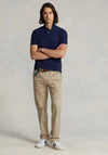 Ralph Lauren Classic Mesh Polo Shirt, Navy Heather