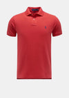 Ralph Lauren Classic Mesh Polo Shirt, Salmon Red