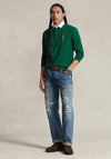Ralph Lauren Classic Polo Bear Rugby Polo Shirt, New Forest