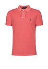 Ralph Lauren Classic Slim Fit Knit Polo Shirt, Starboard Red