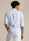 Ralph Lauren Classic Slim Fit Striped Oxford Shirt, Blue