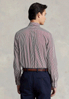 Ralph Lauren Gingham Poplin Shirt, Wine & White