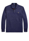 Ralph Lauren Long Sleeve Polo Shirt, Dark Blue