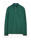 Ralph Lauren Long Sleeve Polo Shirt, Dark Green