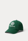 Ralph Lauren Crest Embroidered Twill Cap, Forest Green