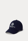 Ralph Lauren Crest Embroidered Twill Cap, Newport Navy