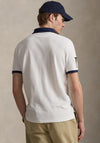 Ralph Lauren Crest Mesh Polo Shirt, White Multi