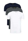 Ralph Lauren Crew Neck 3 Pack T-Shirt, Grey Multi