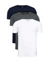 Ralph Lauren Crew Neck 3 Pack T-Shirt, Grey Multi