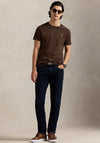 Ralph Lauren Crew Neck T-Shirt, Nutmeg Brown