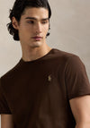 Ralph Lauren Crew Neck T-Shirt, Nutmeg Brown