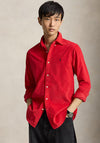 Ralph Lauren Custom Fit Fine Corduroy Shirt, Red