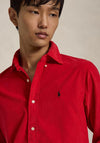 Ralph Lauren Custom Fit Fine Corduroy Shirt, Red