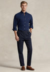Ralph Lauren Custom Fit Linen Shirt, Navy