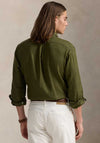 Ralph Lauren Custom Fit Linen Shirt, New Olive