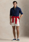 Ralph Lauren Custom Fit Linen Shirt, Classic Navy