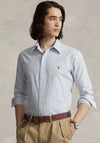 Ralph Lauren Custom Fit Stripe Oxford Shirt, Blue & White