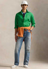 Ralph Lauren Custom Fit Twill Shirt, Cruise Green