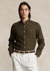 Ralph Lauren Custom Fit Linen Shirt, Armadillo