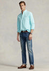 Ralph Lauren Custom Fit Oxford Shirt, Aegean Blue