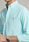 Ralph Lauren Custom Fit Oxford Shirt, Aegean Blue