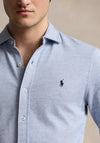 Ralph Lauren Dot Jacquard Shirt, Lattice Blue Heather