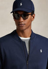Ralph Lauren Double-Knit Bomber Jacket, Navy