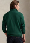 Ralph Lauren Double Knit Quarter Zip Sweatshirt, Vintage Pine Green