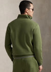 Ralph Lauren Double Knit Quarter Zip Sweatshirt, Olive Green
