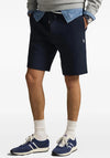 Ralph Lauren Double Knit Sweat Shorts, Navy Blue