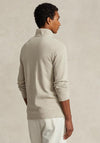 Ralph Lauren Estate Quarter Zip Sweatshirt, Tuscan Beige Heather