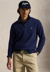 Ralph Lauren Estate Rib Quarter Zip Sweatshirt, Cruise Navy