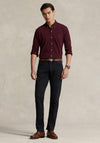 Ralph Lauren Featherweight Mesh Shirt, Harvard Wine