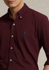 Ralph Lauren Featherweight Mesh Shirt, Harvard Wine