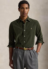 Ralph Lauren Fine Corduroy Shirt, Olive Green